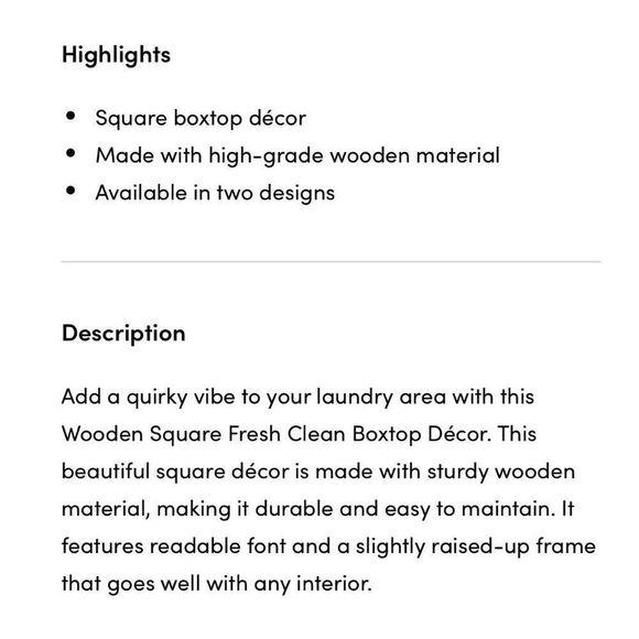 Laundry Room Decor 2 Square Signs Wall Countertop Ready to Tumble Loads of Fun - Picture 6 of 7